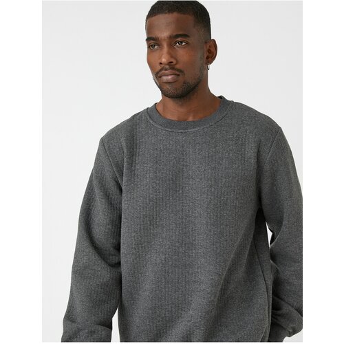 Koton Sweatshirt - Gray - Relaxed fit Slike