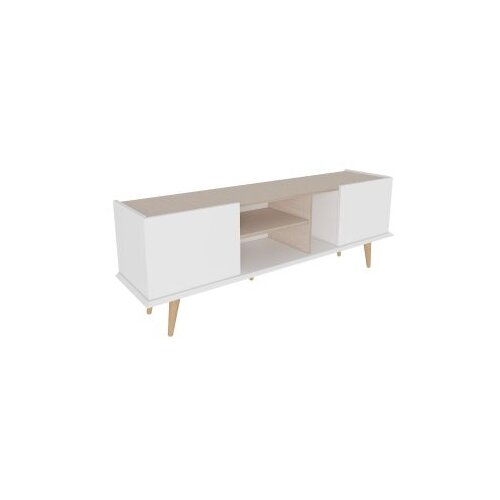 Hanah home tv polica ekvador white beige Slike