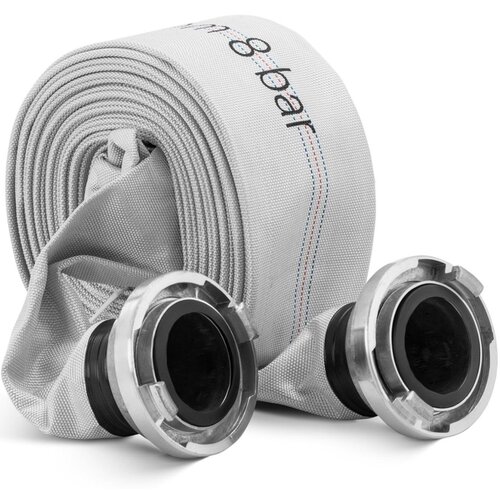 Hillvert Ploščata gasilska mrežasta cev za vodo s priključkom Storz 3'' 76 mm 8-24 bar 20 m, (21129678) Cene