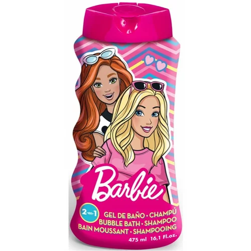Barbie Bubble Bath & Shampoo 2 in 1 gel za prhanje in kopanje 2 v 1 475 ml