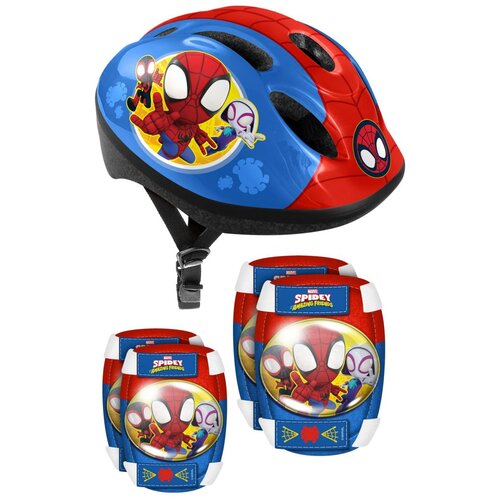 Stamp Čelada, ščitniki za kolena in komolce Spidey Cene