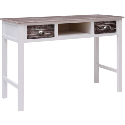 vidaXL pisaći stol smeđi 110 x 45 x 76 cm drveni Cene