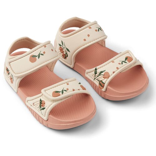 Liewood sandali blumer peach sea shell mix Slike