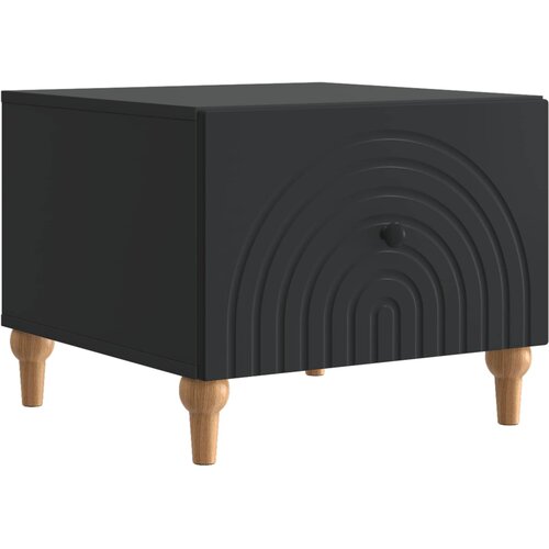  Kava Stol s ladicama Crna 49 x 50 x 40 cm Konstruirano drvo Cene