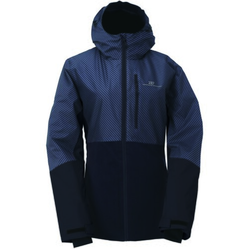 2117 G&amp;Auml;RDET - ECO womens lightweight insulated ski jacket - AOP Slike