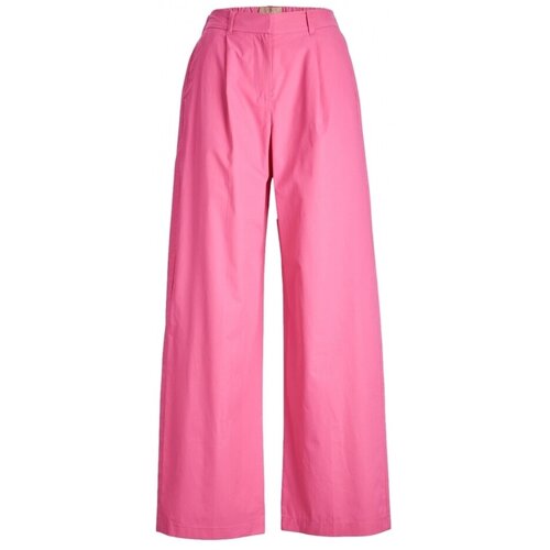 JJXX Pants Vigga Wide - Carmine Rose Ružičasta Cijene