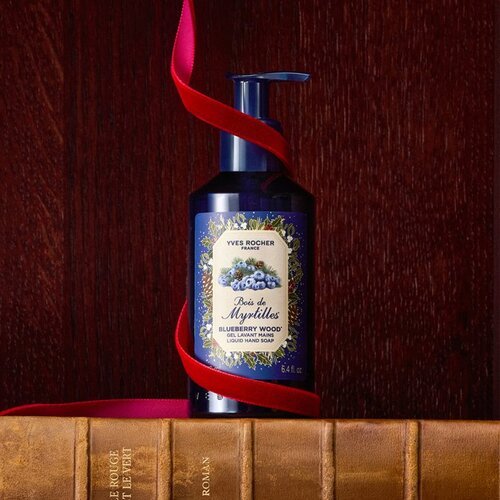 Yves Rocher Blueberry Wood tekoče milo za roke 190 ml Slike