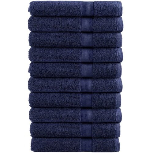 vidaXL Ručnici SOLUND 10 kom modri 100 x 200 cm 600 gsm Cijene