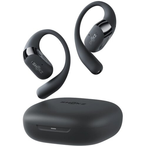 Shokz OpenFit 2+ Slu&amp;scaron;alice Bežično Kačenje na uho, U uhu Pozivi/glazba Bluetooth Crno Slike