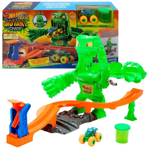 Mattel Hot Wheels Monster Trucks Slime-čudovi&scaron;te Kaos komplet staze - Cijene