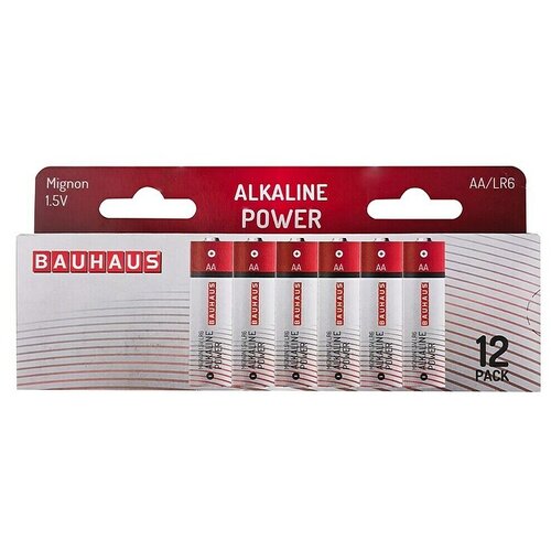 BAUHAUS Alkalna baterija Power (Mignon AA, Alkalijski (mangan), 1,5 V, 12 kos) Cene