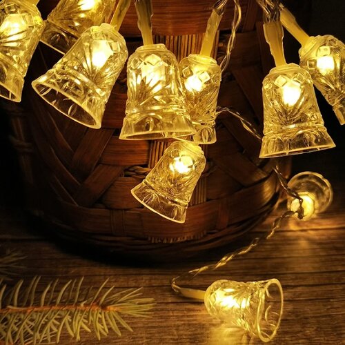 Lampice za jelku sa 50 toplo belih LED dioda Cene