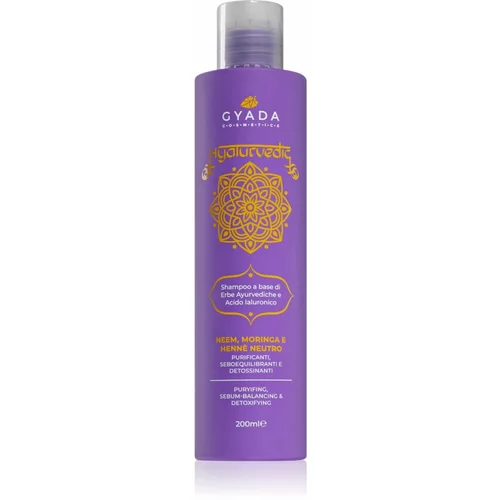 GYADA Cosmetics hyalurvedic čistilen šampon