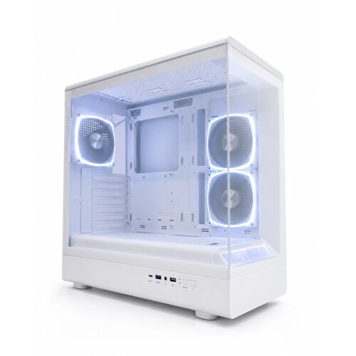 Ryze HEROIC HC500 3F White 1xARGB fan + 2x ARGB Reverse ATX, tempered glass Cijene