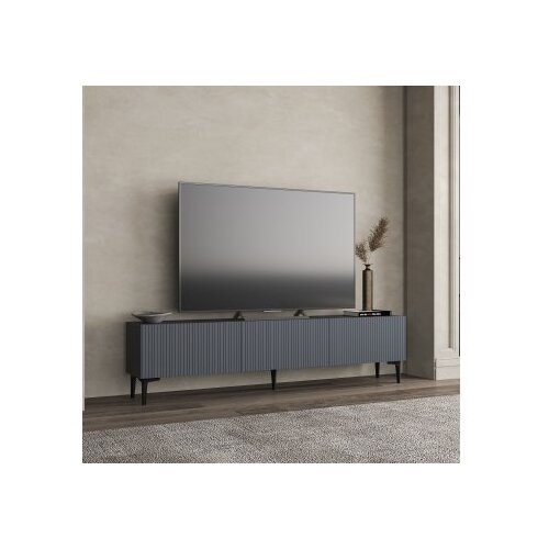 Hanah home TV komoda Oscar, 180x45x31,4 cm, Antracit Slike