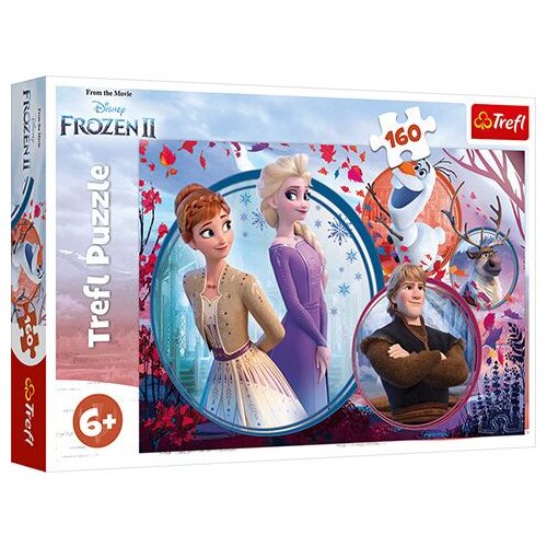 TREF LINE Frozen 2.: Sestrinska avantura, puzzle, 160 kom. Slike