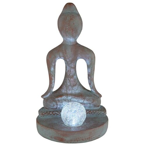 Globo Solarna svetilka Buddha (Barva svetlobe: Hladno bela, LED, Vi&amp;scaron;ina: 300 mm) Slike