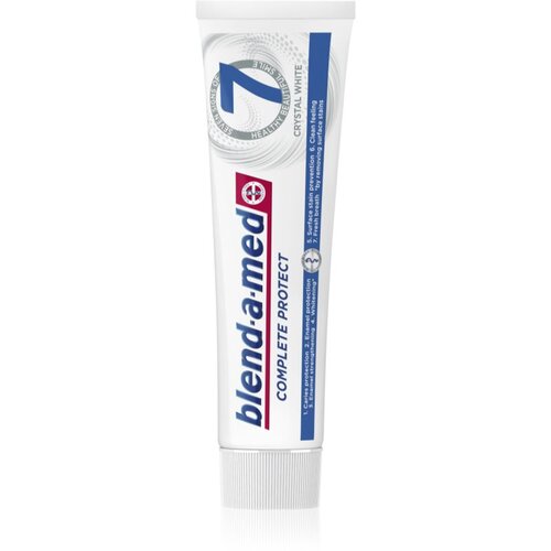 Blend a Med Protect 7 Crystal White pasta za zube za potpunu za&amp;scaron;titu zuba 100 ml Slike