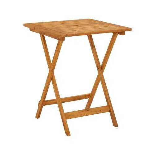  vrtni stol 60 x 60 x 75 cm od masivnog bagremovog drva Slike