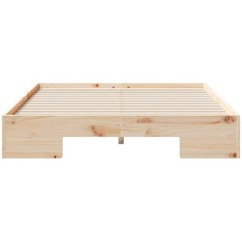  Krevetna konstrukcija Smeđa 135 x 190 cm Slike