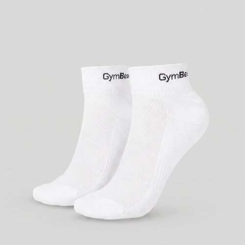GymBeam Quarter Socks 3Pack White XL Cene