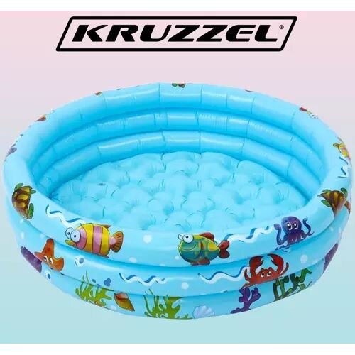 Kruzzel dječji bazen na napuhavanje s mekanim dnom, 80 x 30 cm Slike