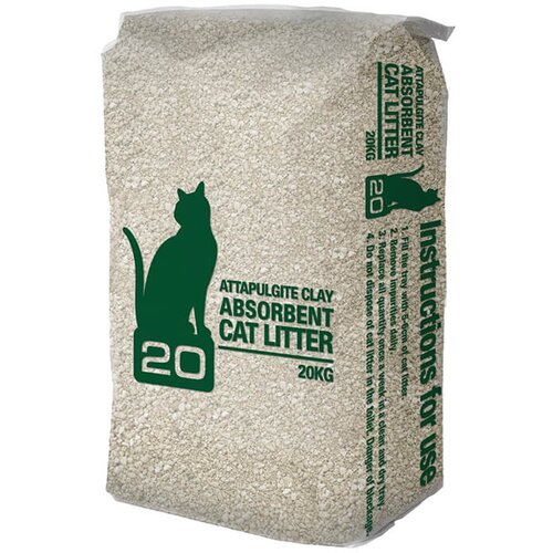 Geohellas attapulgite clay absorbent cat litter - upijajući posip za mačke (20kg) Cene