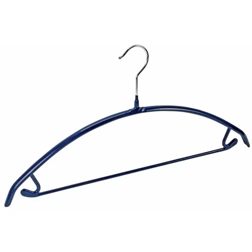 Wenko set od 2 plave protuklizne vješalice za odjeću Hanger Combi