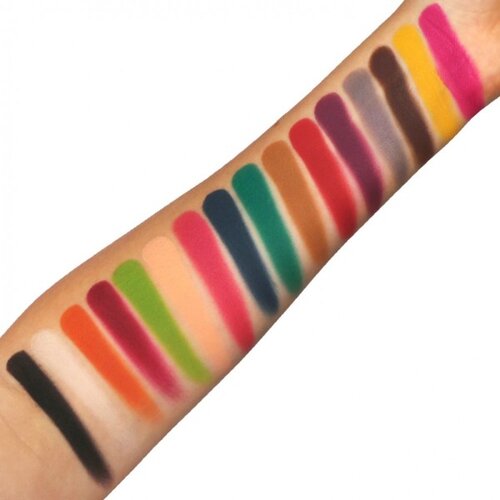 Rude Cosmetics paleta mat senki za oči lingerie collection - wild nights Slike