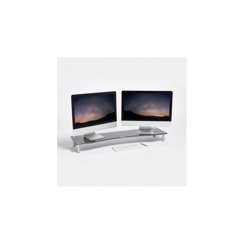 Vonhaus stakleni stalak za monitor XL crni Cijene