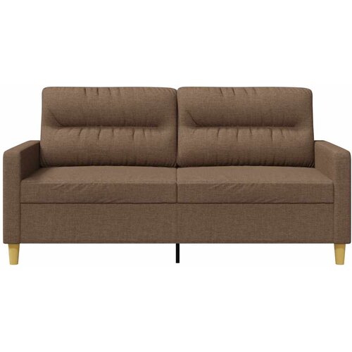  Dvosjed od tkanine smeđi 140 cm Slike