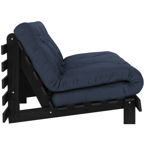 Karup Design Tamno plava sklopiva sofa 160 cm Roots Black Night &amp;ndash; Slike