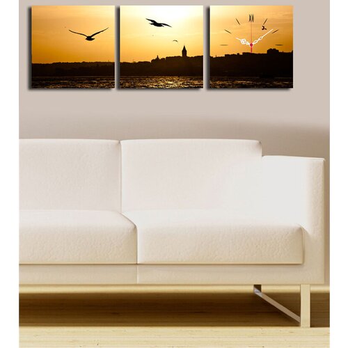 Wallity zidni sat 3P2828CS-12, 90x28 cm, 3 dela Cene