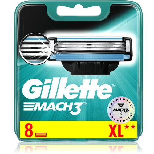 Gillette Mach3 nadomestne britvice 8 kos