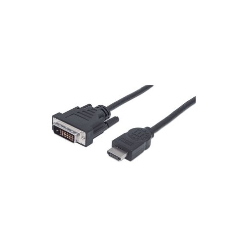 Manhattan Kabl 372510 HDMI/M - DVI-D/M 24+1/3m Slike