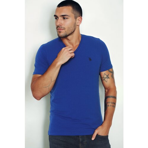 Dewberry T9568 V-NECK MEN'S T-SHIRT-SAKS Cijene