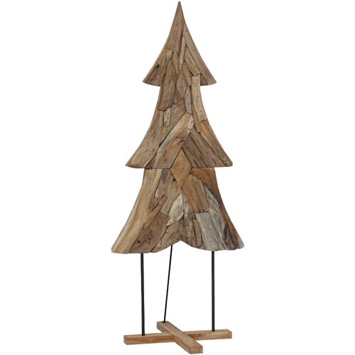 vidaXL Božično drevo z stojalom Rjava 180 cm Trdna tikovina, (5000066020) Cene