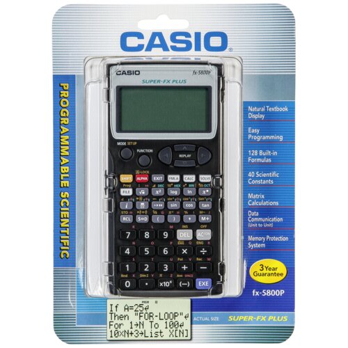 Casio Znanstvena kalkulator FX-5800P, (5000558896) Cene