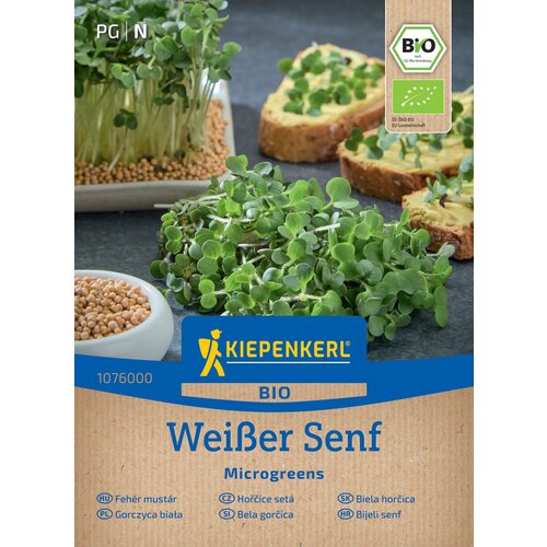 KIEPENKERL BIO Microgreens bela gorčica - 1 pkt. Cene
