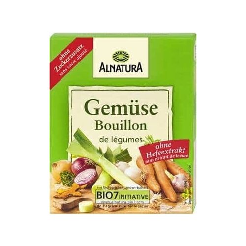 Alnatura bio zelenjavni bujon, kocke Cene