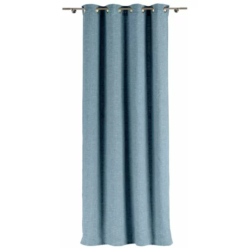 Mendola Fabrics Modra zavesa 140x245 cm Riva – Mendola Fabrics