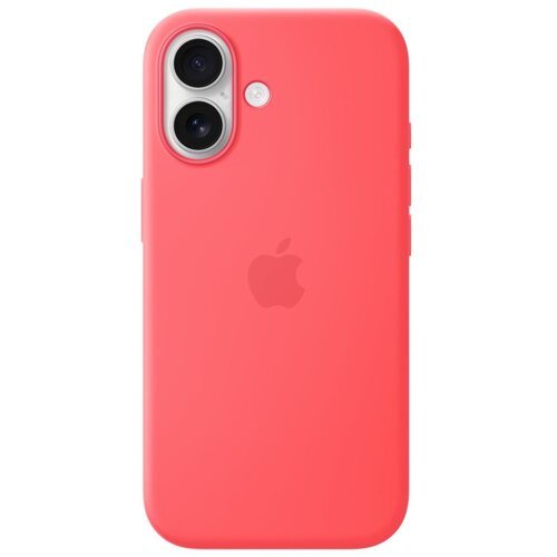  iphone 17 silicone case with magsafe &ndash; bright guava Cene