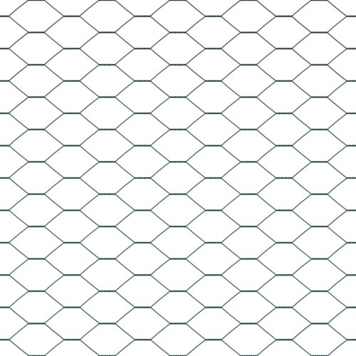 vidaXL šesterokotna ograja Zelena 1.4x50 m Jeklo, stebri za ograje 13 kosov Zelena Ø32 mm 190 cm Galvanizirano jeklo Cene