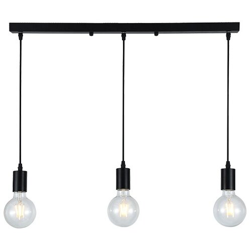 Mitea Lighting M0841-3L visilica crna 3xE27 Max.60W/220V Cene