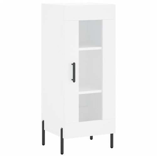 Maison Chic Komoda - Predalnik bela 34,5x34x90 cm inženirski les, (21716294) Cene