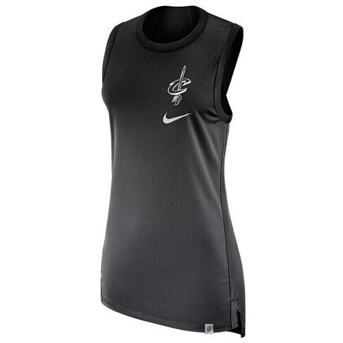 Nike Majice s kratkimi rokavi Nba Cleveland Cavaliers Črna Cene