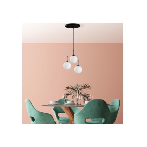 Opviq Luster Orbital-15-14006, 36x36x115cm, IP20, Bijelo-crna Cene