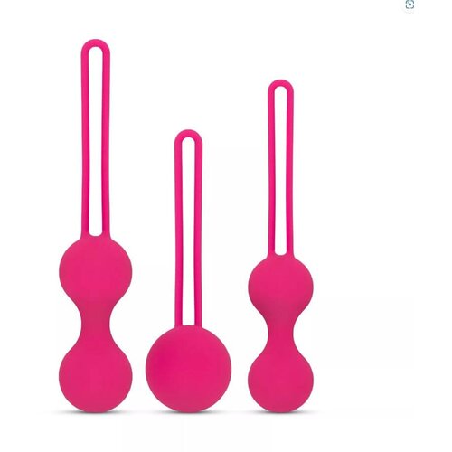 EasyToys LoveBalls - set loptica gej&amp;scaron;e - 3 dijela (roza) Slike