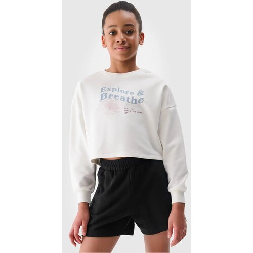 4f Girl's cropped sweatshirt Cene