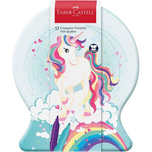 Faber-Castell Flomastri Connector Unicorn, 33 kosov Cene
